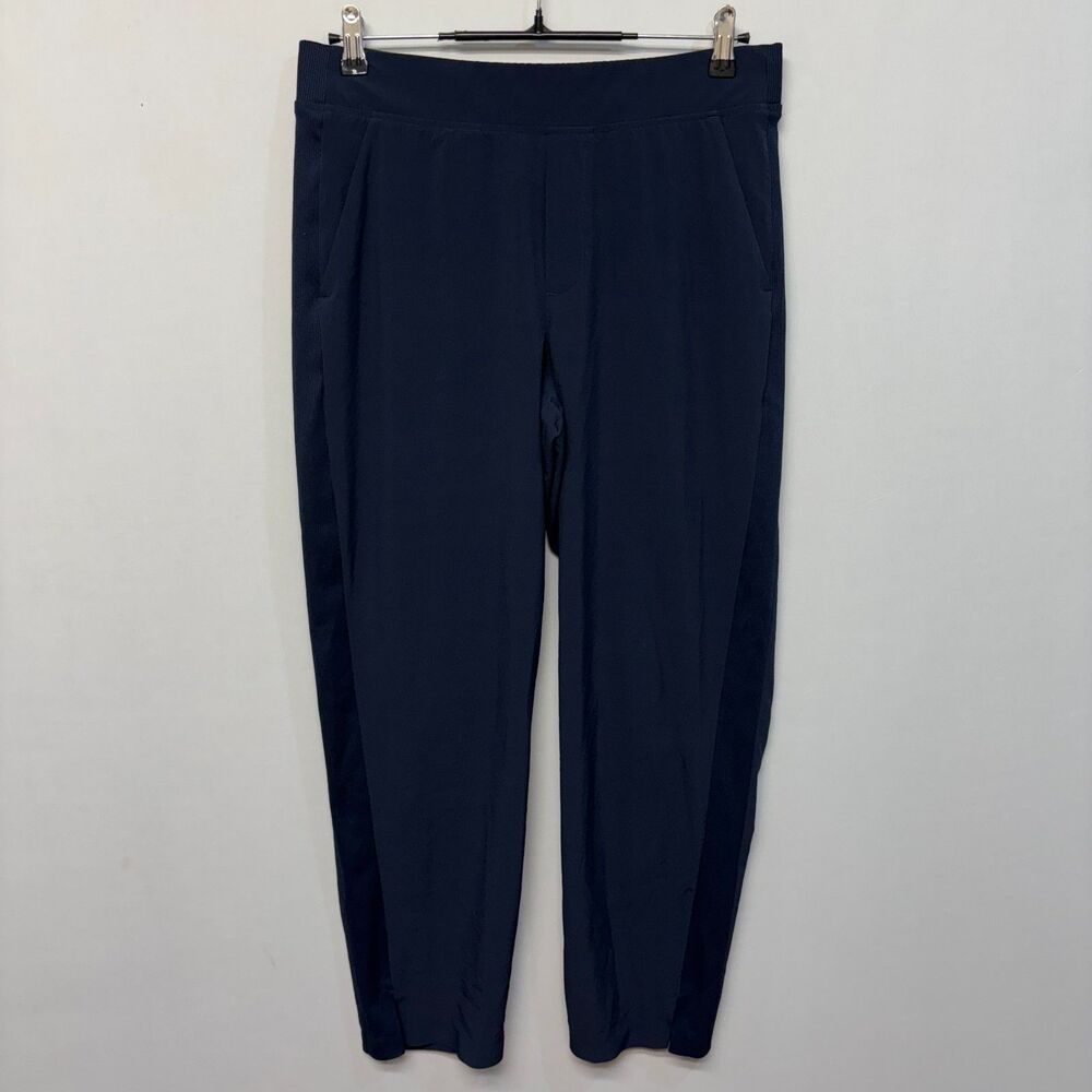 Athleta Women Brooklyn Mid Rise Ankle Pants Size 10 Navy Blue SP23 C023 -22